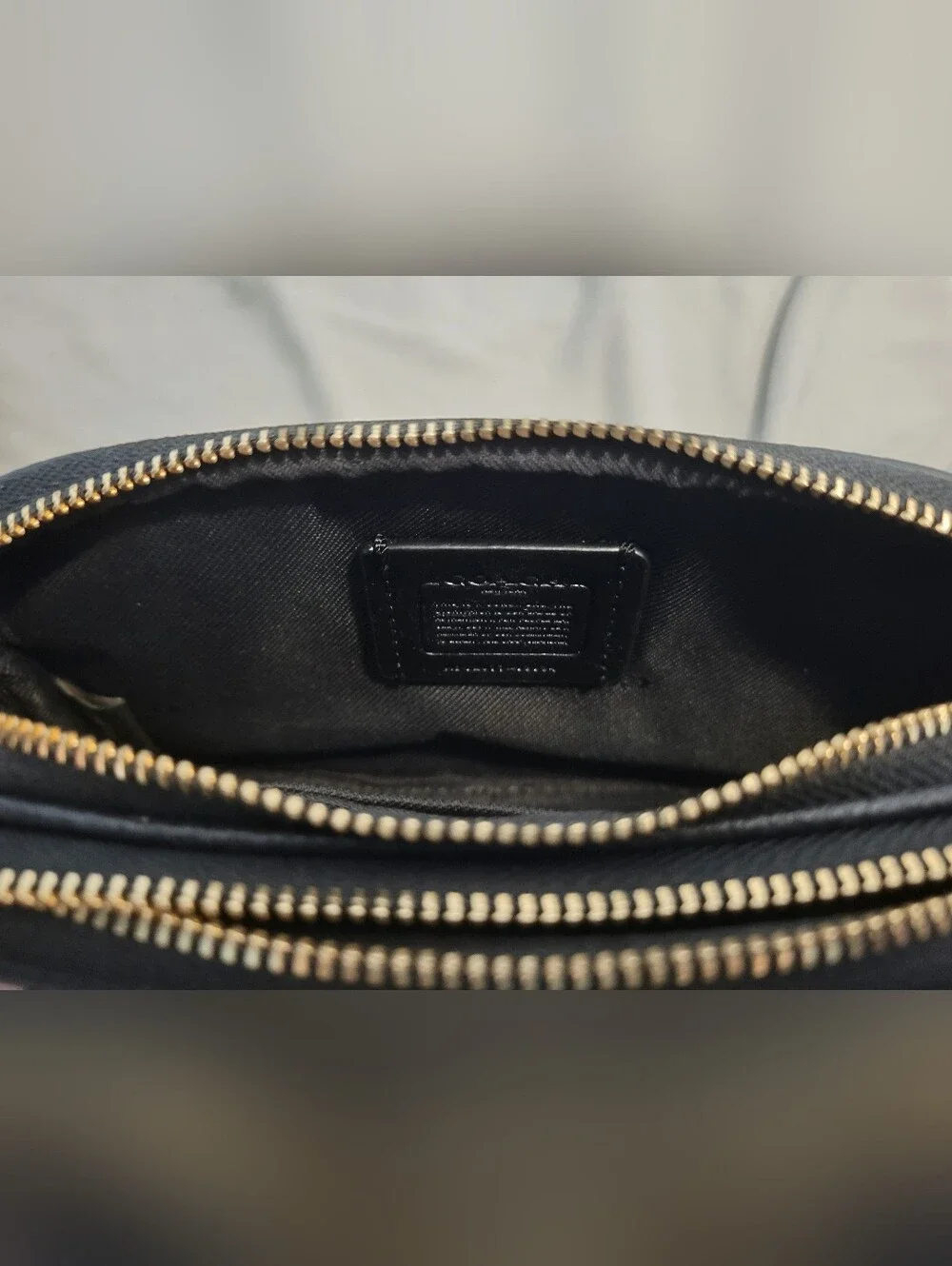 Coach camera bag